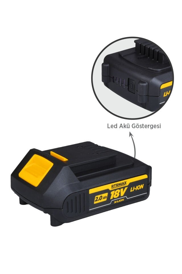 RTRMAX RTX1802 X-Lion Akü Yedek Batarya 2.0 Ah