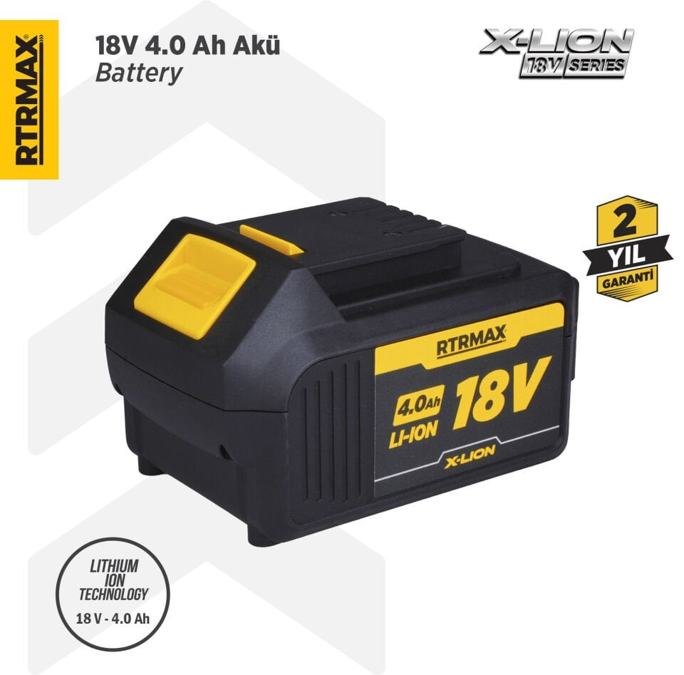 RTX1804 X-Lion Akü Yedek Batarya 4.0 Ah