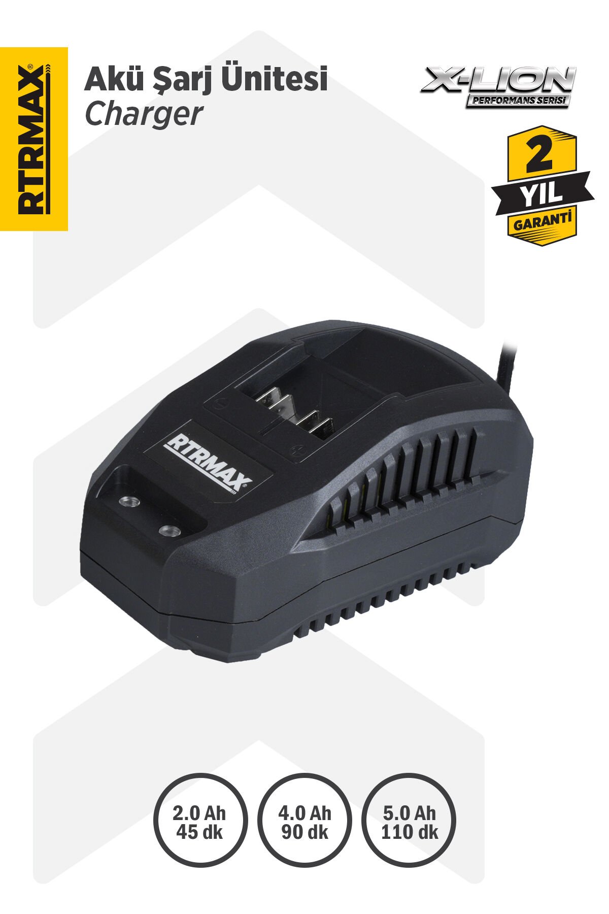 RTRMAX RTX1808 Akü Şarj Cihazı/Ünitesi 2.4A 18V Li-ion