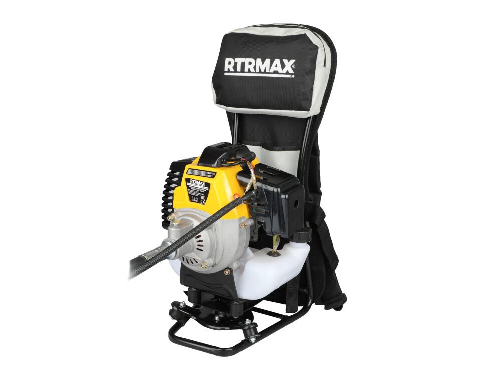 RTM9638 Benzinli Sırt Tipi Tırpan 52 Cc 1.9 Hp - (Tırpan Bıçağı, Misina Başlığı, Hediyeli)