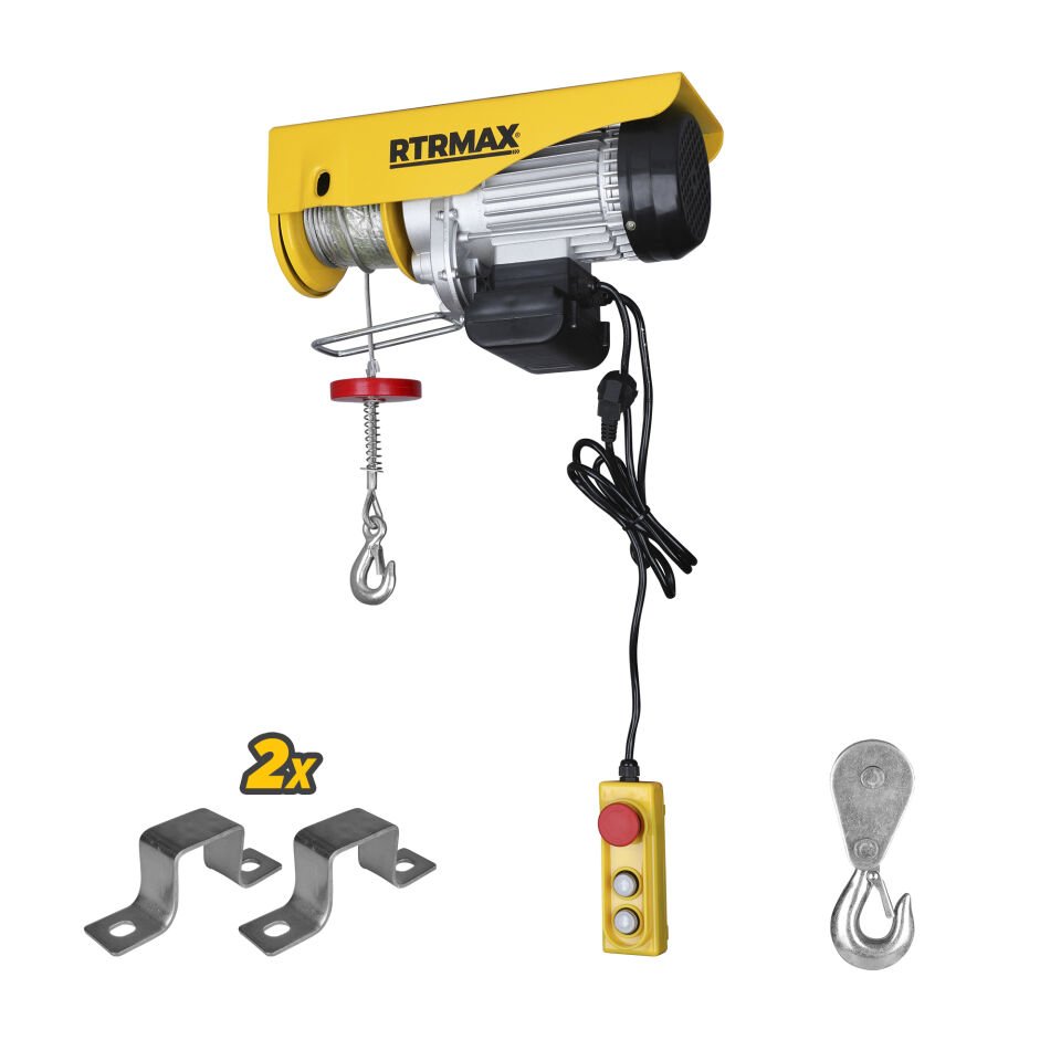 RTM480 Elektrikli Vinç 1300 W 400/800 Kg Bakır Sargı