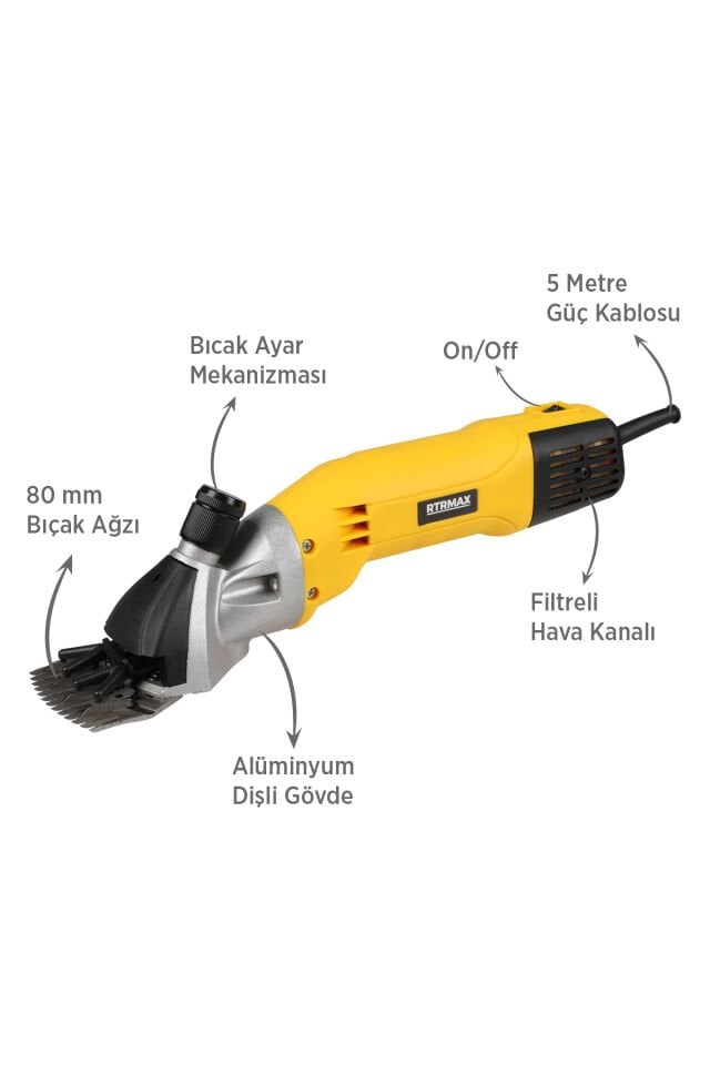 RTRMAX RTM923 Koyun Kırkma Makinası 500 W