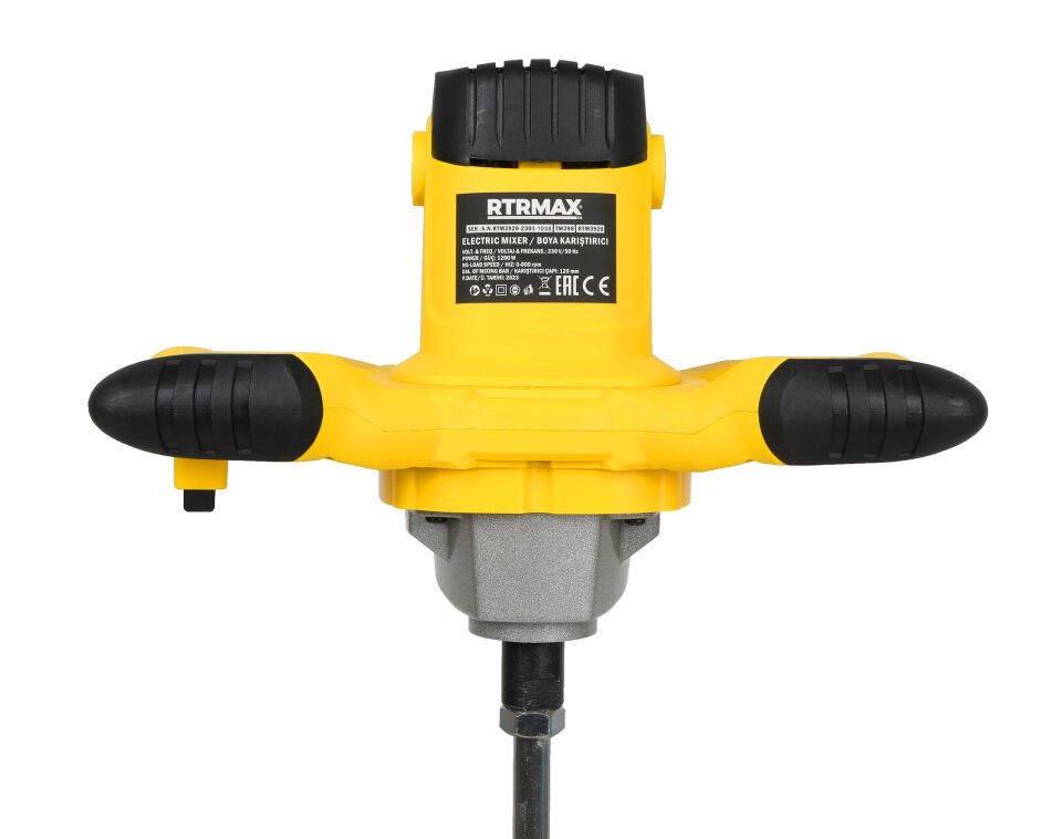 RTRMAX RTM3920 Elektrikli Boya Karıştırıcı 1200 W 120 mm