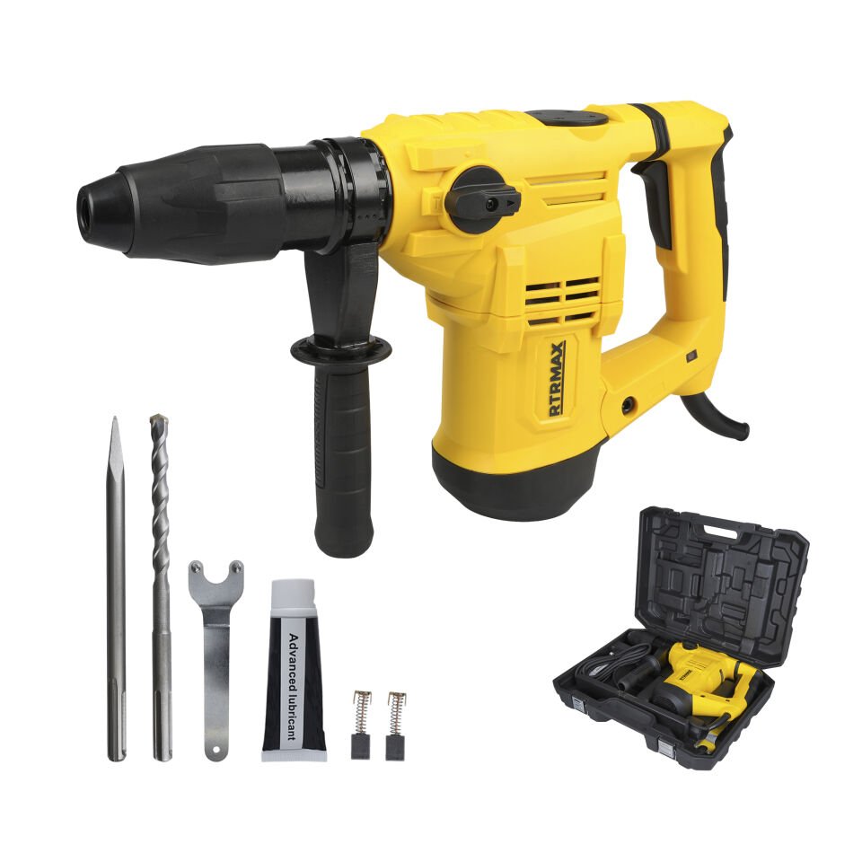 RTM240 Elektropnömatik Sds Max Kırıcı ve Delici 1500 W 9.0 Jul 40 mm