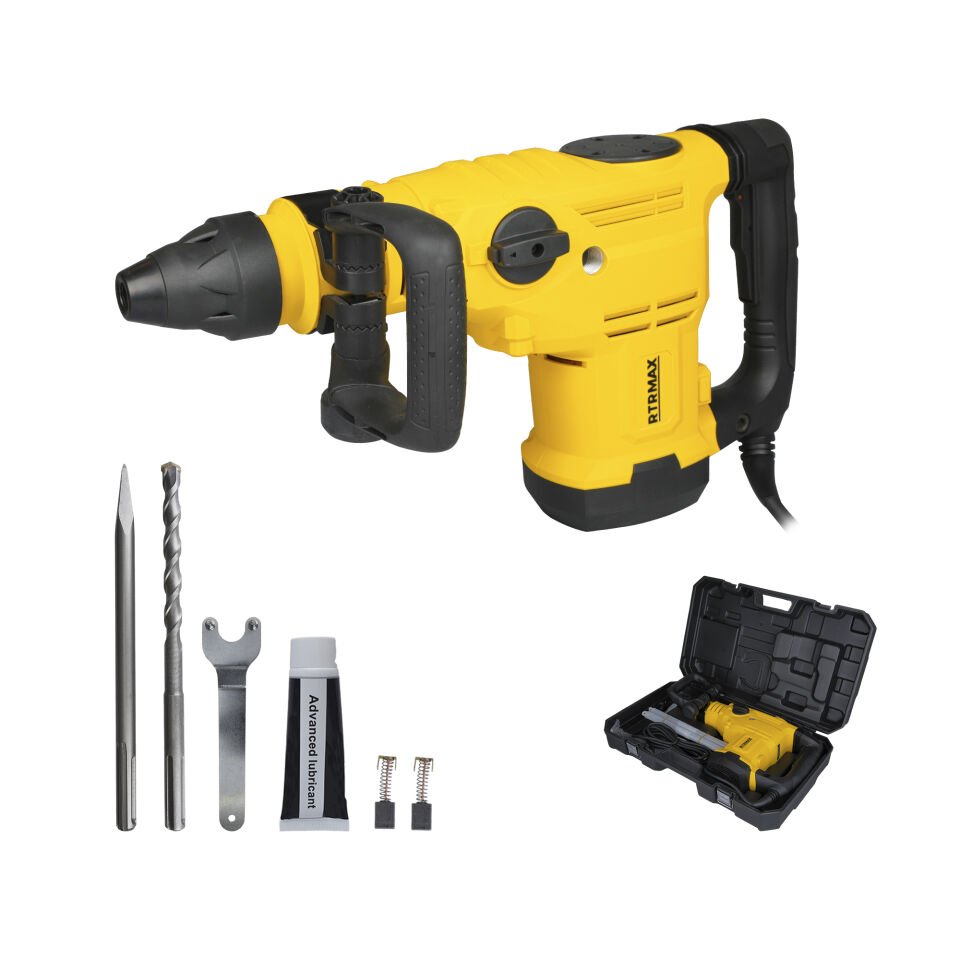 RTM271 Elektropnömatik Sds Max Kırıcı ve Delici 1500 W 25 Jul 50 mm