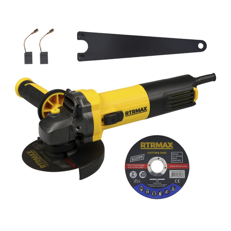 RTRMAX RTM102 Avuç Taşlama Makinası 115 mm 750 W