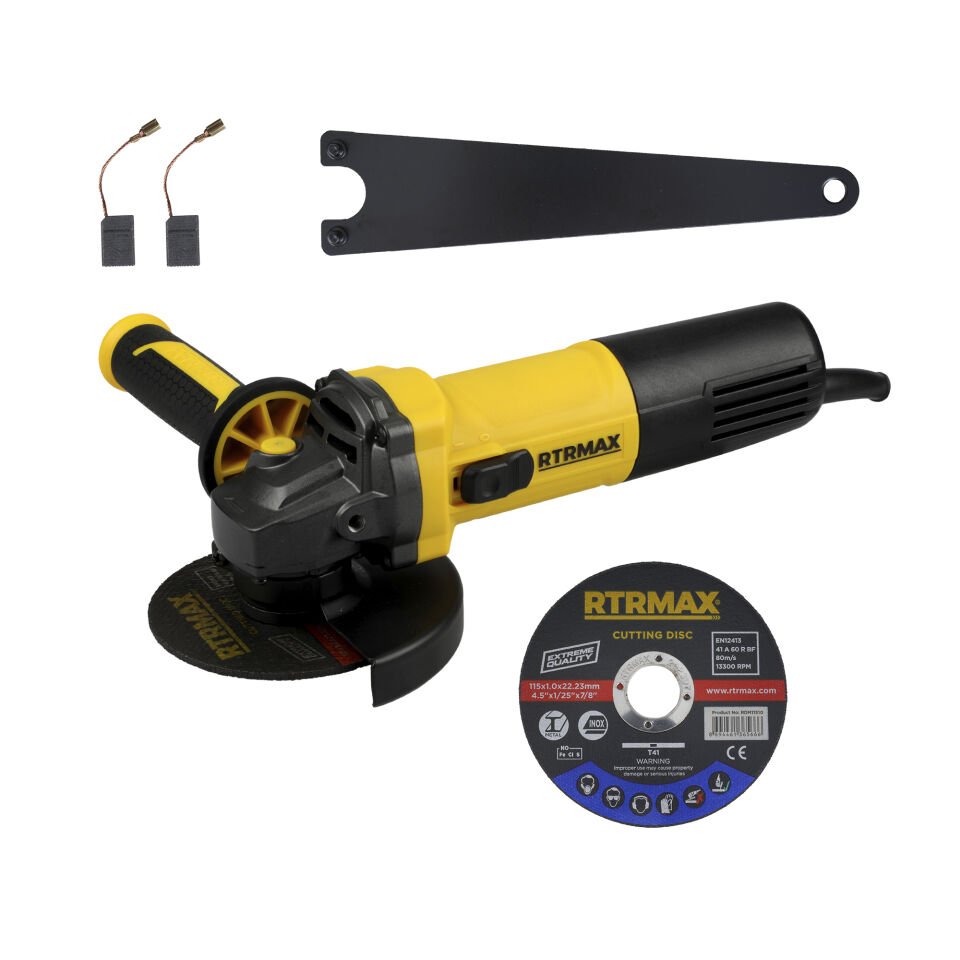 RTM1090 Avuç Taşlama Makinası 125 mm 950 W