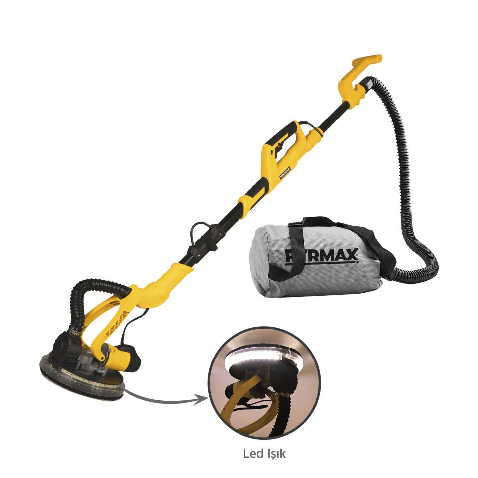 RTM3793 Alçıpan Duvar Zımpara Makinası 710 W 225 mm