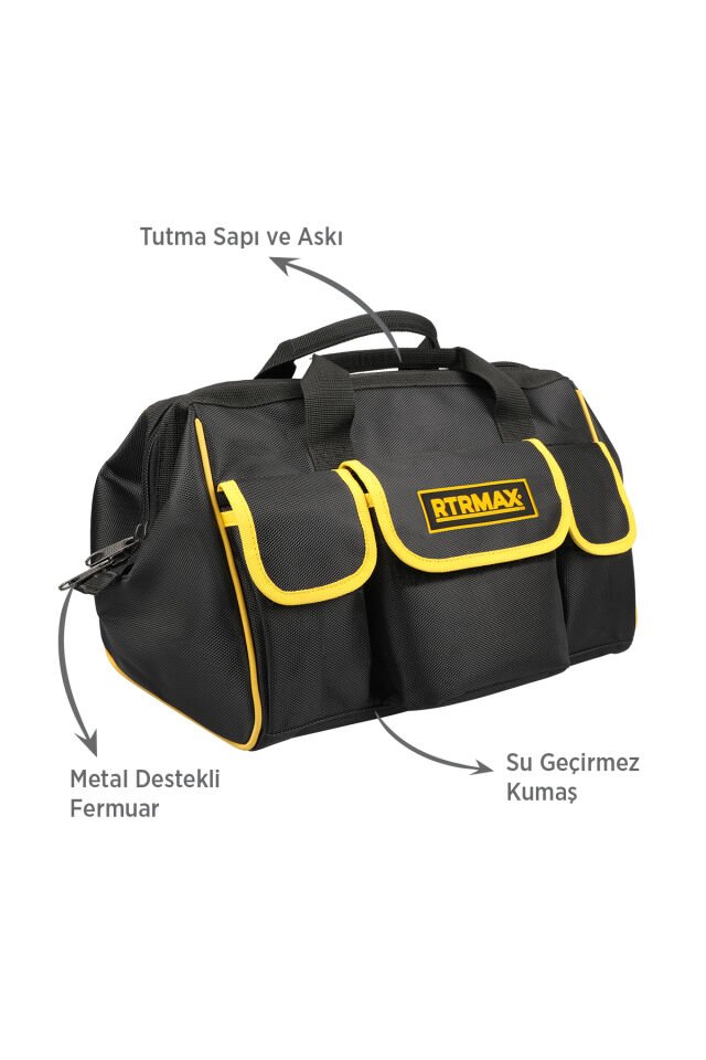RTRMAX RTX1004 Askılı Profesyonel Kumaş Alet Çantası 19”