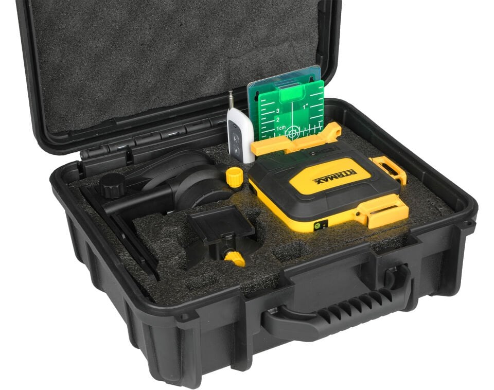 RTRMAX RTM059 Li-ion Dahili Şarjlı 4*360 Otomatik Distomat Lazer (Yeşil Renk)