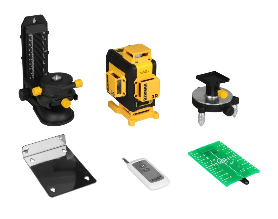 RTRMAX RTM059 Li-ion Dahili Şarjlı 4*360 Otomatik Distomat Lazer (Yeşil Renk)