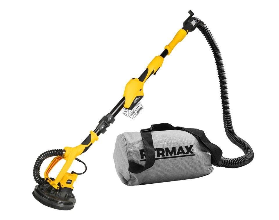 RTRMAX RTX2086B Şarjlı Alçıpan Duvar Zımparalama Kömürsüz - Akü Hariç
