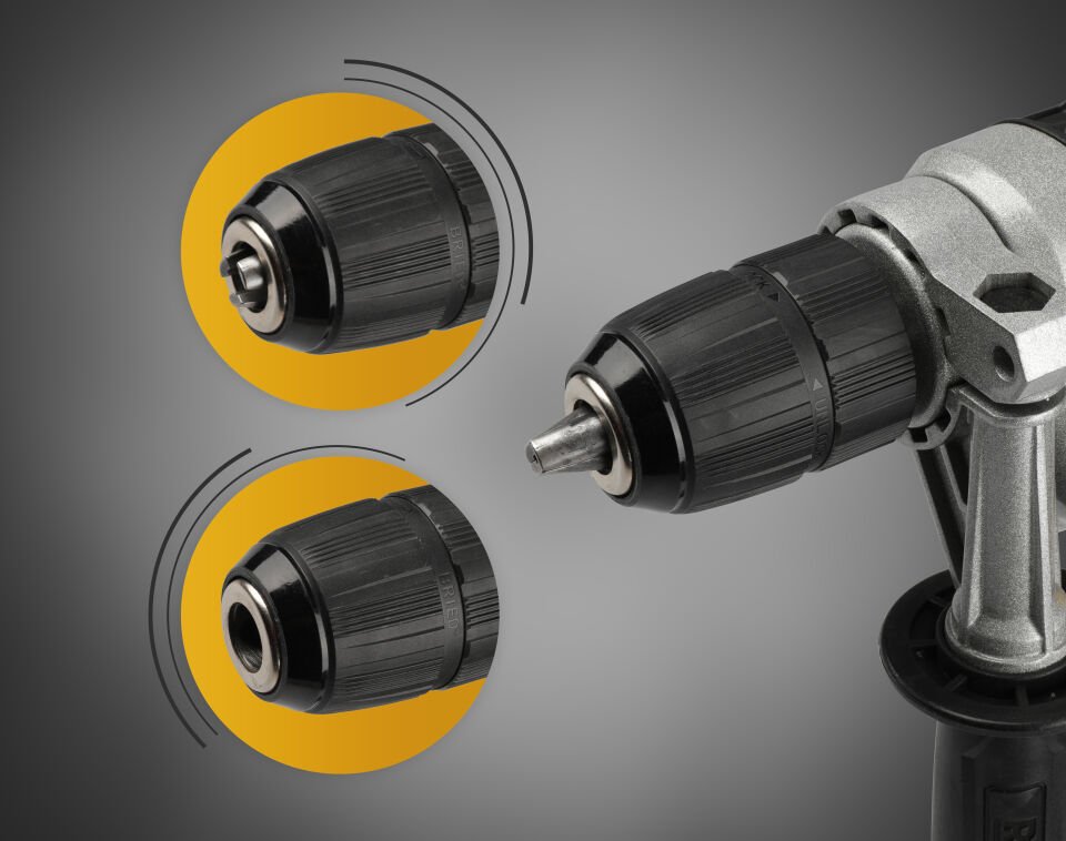 RTM1590 Darbeli Matkap 1050 W 13 mm