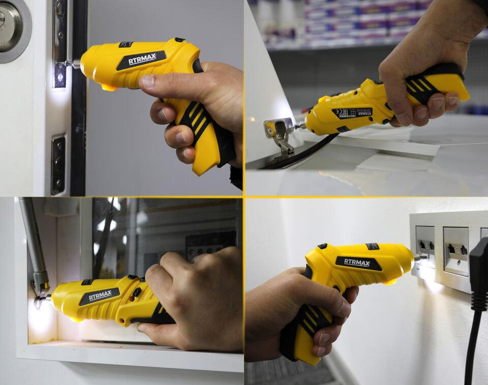 RTM326 Şarjlı Mini Tornavida Seti 3.6V Li-ion