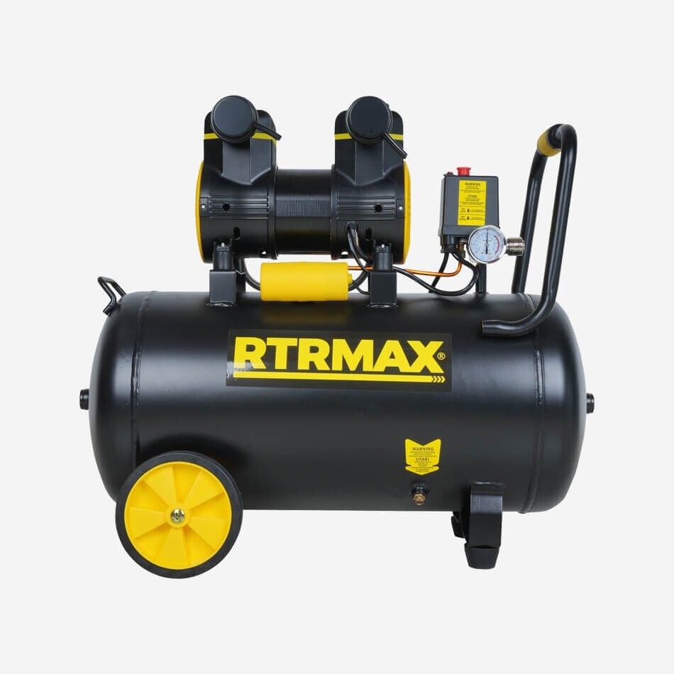 RTRMAX RTM7450 Yüksek Hızlı Yağsız Hava Kompresörü 50 Lt 2.0 Hp 8 Bar