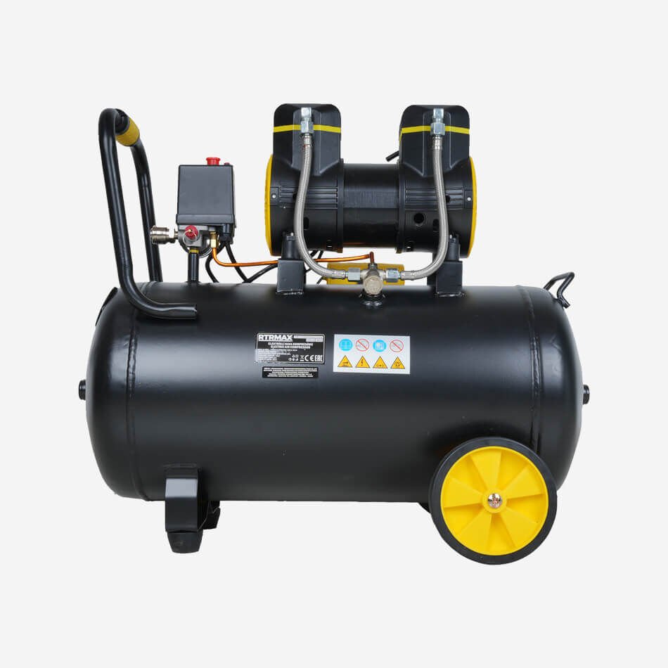 RTRMAX RTM7450 Yüksek Hızlı Yağsız Hava Kompresörü 50 Lt 2.0 Hp 8 Bar
