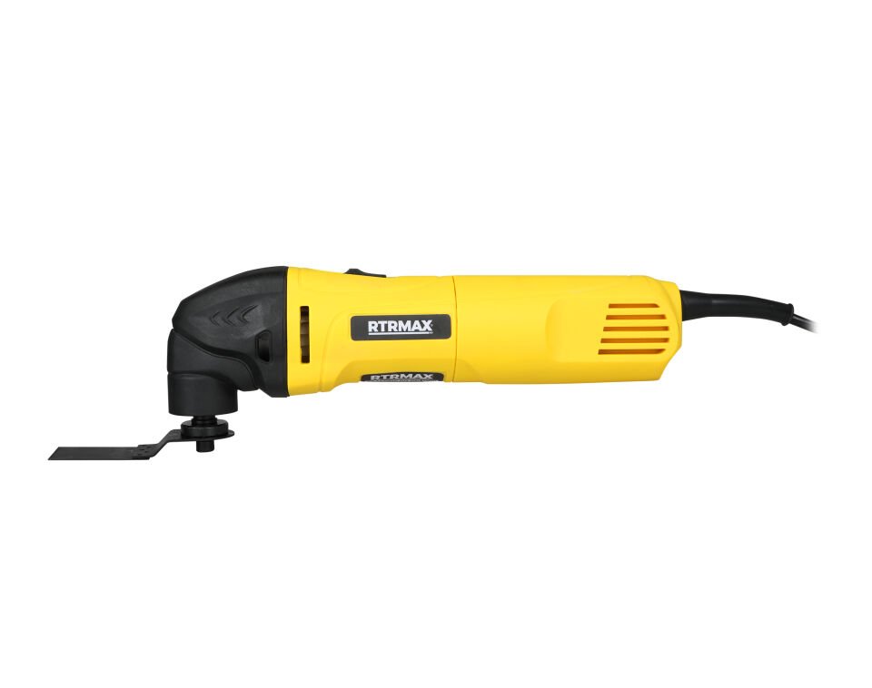 RTRMAX RTM137 Çok Amaçlı Kesici Raspalama 320 W 20.000 Rpm Hız Ayarlamalı (5 Adet Aksesuar Hediyeli)