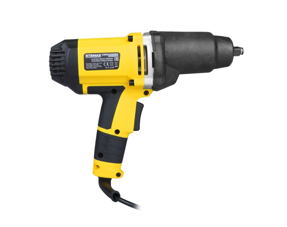 RTM3090 Elektrikli Darbeli Somun Sıkma 1/2'' 950 W 550 Nm (Lokma Seti Hediyeli)