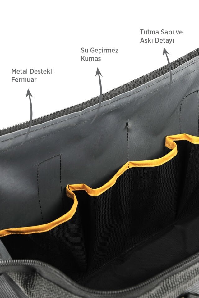 RTRMAX RTX1019 Askılı Kumaş Alet Çantası 19’’