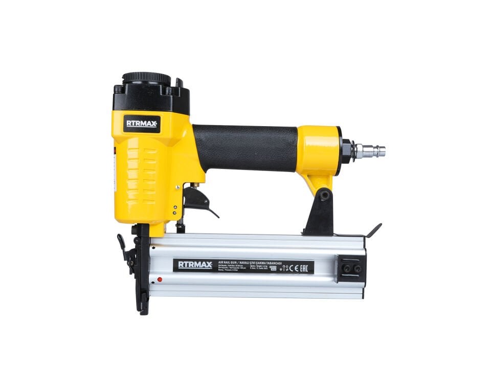 RTRMAX RTM0138 Havalı Çivi Çakma Tabancası 10-50 mm Çantalı