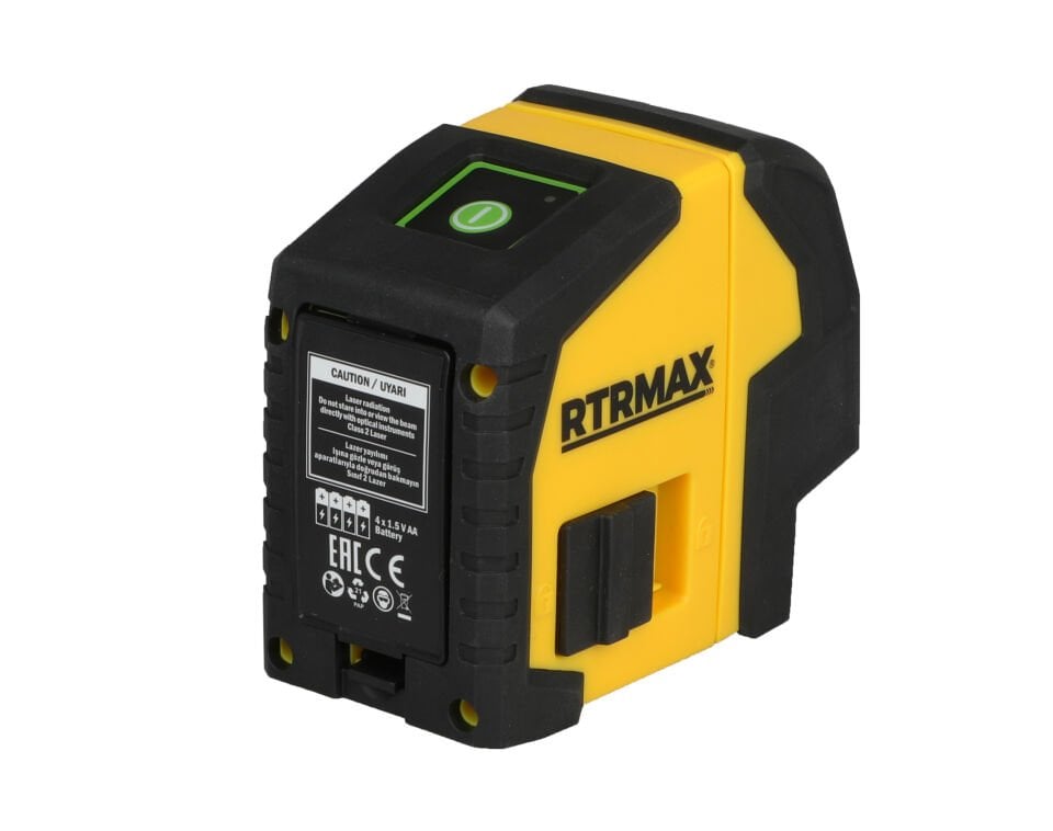 RTRMAX RTM050 Lazer Şakül Terazi 3 Noktalı 30 Mt Dikey/Yatay (Yeşil Renk)