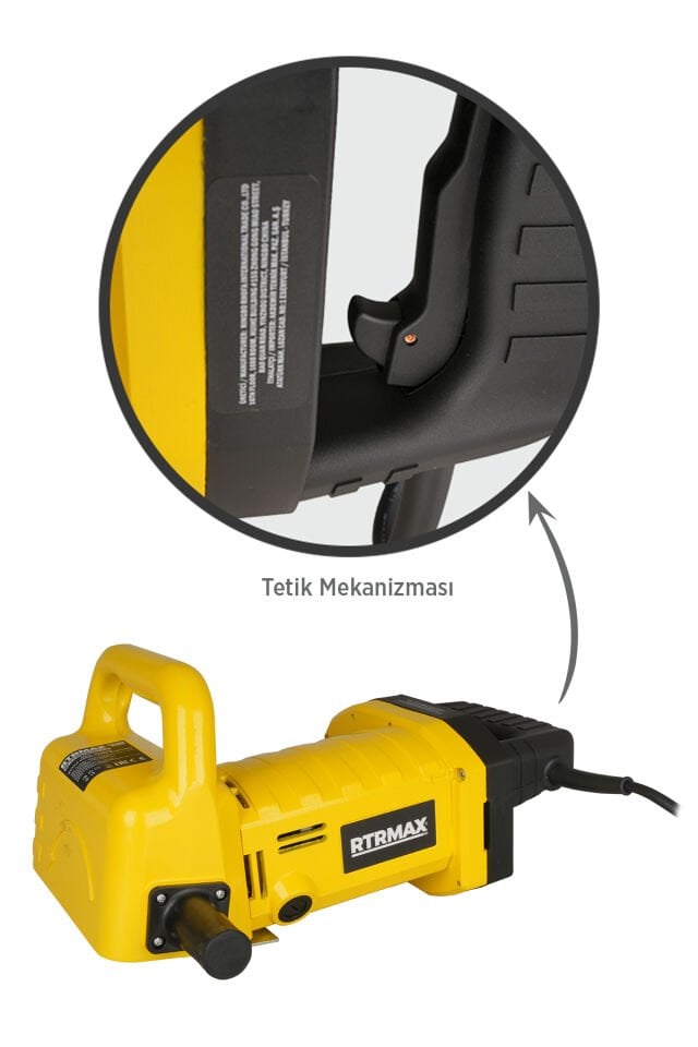 RTRMAX RTM140 Duvar Kanal Açma Makinası 2000 W 25-35 mm Pvc Çantalı