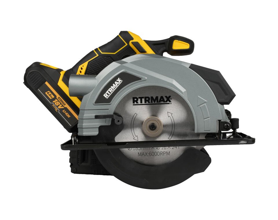 RTRMAX RTX3080B Şarjlı Daire Testere Kömürsüz 185 mm - Akü Hariç