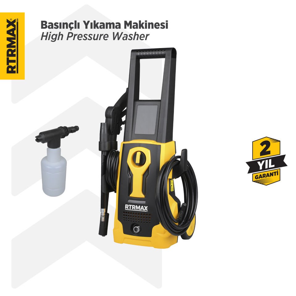 RTM710 Yüksek Basınçlı Yıkama 1600 W 135 Bar