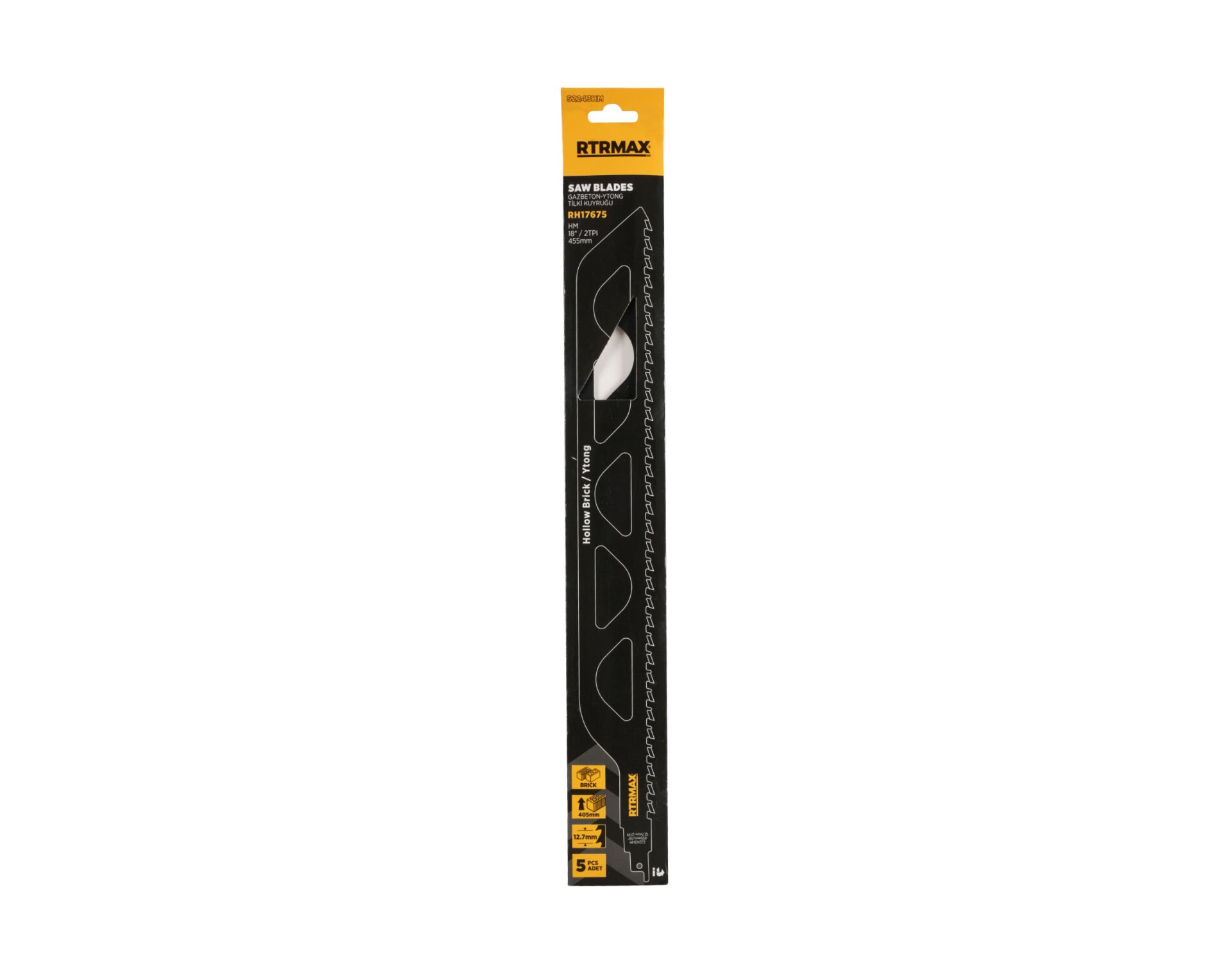 RTRMAX RH17675 Gazbeton - Ytong Tilki Kuyruğu - S2243HM Model 455 mm (1 Adet)