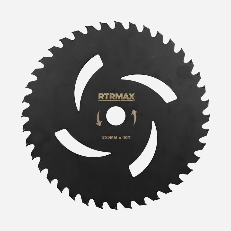 RTRMAX RTY125 Tırpan Testeresi Elmas 40 Diş 255 x 25.4 mm x 1.6 mm
