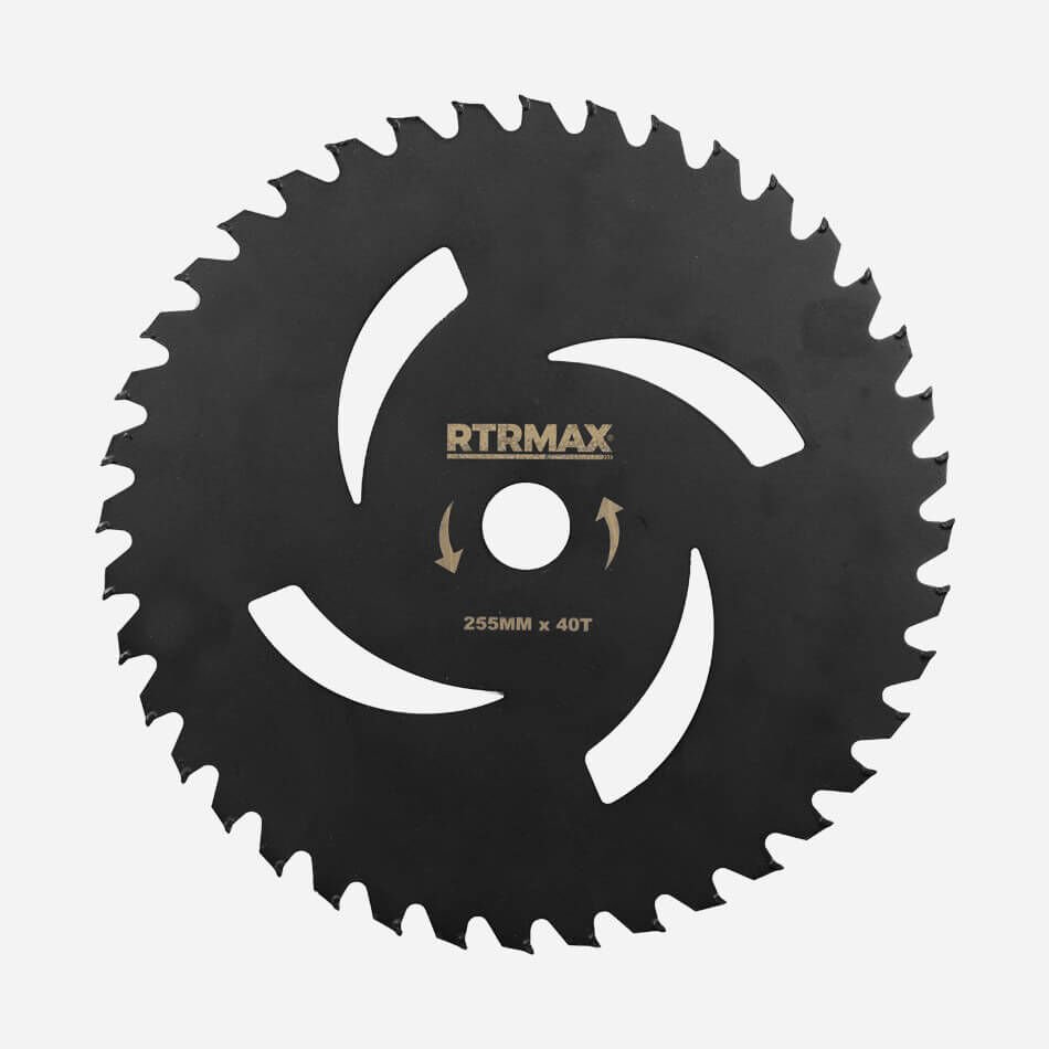 RTRMAX RTY125 Tırpan Testeresi Elmas 40 Diş 255 x 25.4 mm x 1.6 mm
