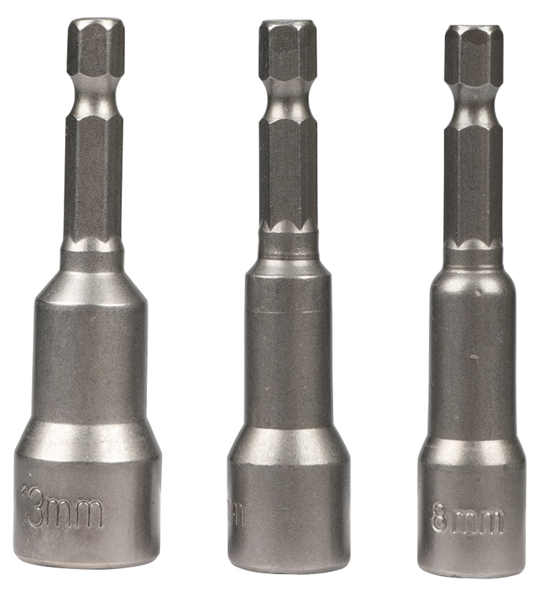 RB510 Manyetik Somun Adaptör Seti 1/4’’ - 3 Parça