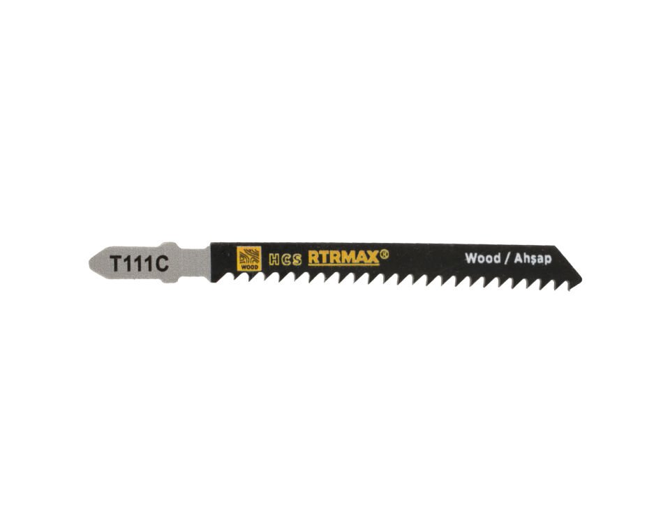 RH17643 Ahşap Normal Kesim Dekupaj Ağzı - T111C Model 100 mm - 5 Adet