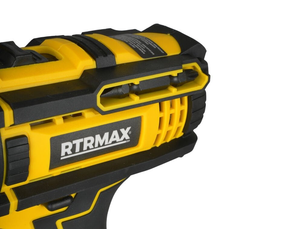 RTRMAX RTM340 Şarjlı Matkap 26 Nm 2x2 1.5 Ah Çift Akü X-Lion - Akü Dahil