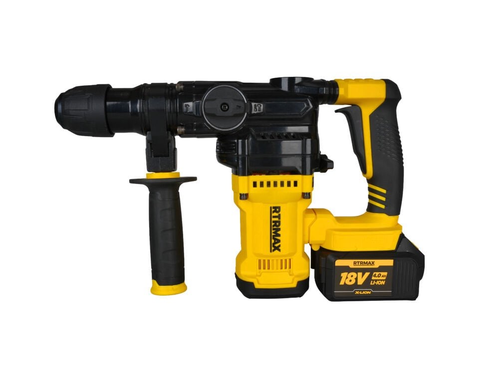 RTRMAX RTX2098B Şarjlı ElektroPnömatik Sds Plus Kırıcı Delici 4.5 Jul - Akü Hariç
