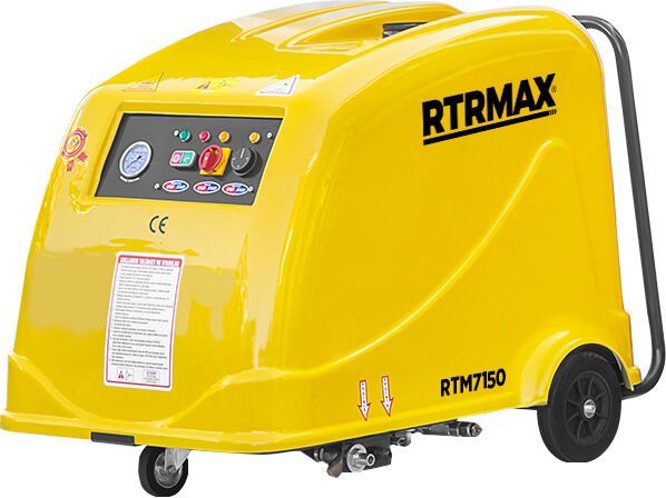 RTRMAX RTM7150 Profesyonel Sıcak - Soğuk Yüksek Basınçlı Yıkama 7.5 kW / 10 Hp 15 L/Dk 250 Bar