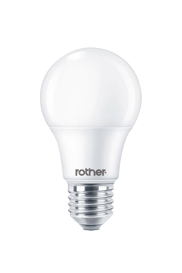 RTL01123 Rother A60 LED Ampul 9W E27 810 Lümen 3000K Sarı Işık - Enerji Tasarruflu Ampul