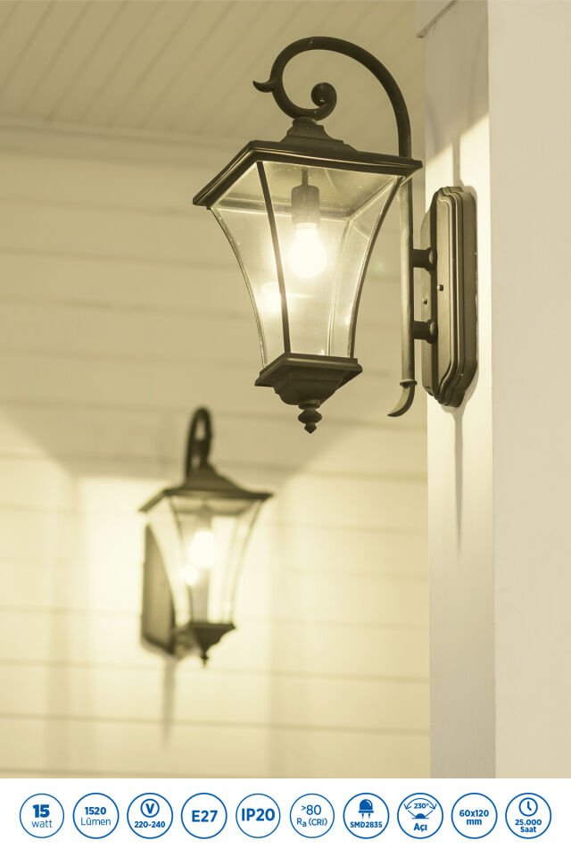 RTL01115 Rother A60 LED Ampul 15W E27 1520 Lümen 4500K Gün Işığı - Enerji Tasarruflu Ampul