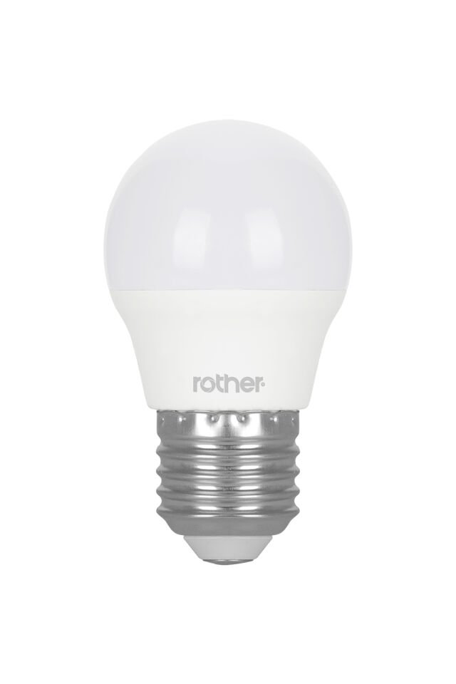 RTL09101 Rother G45 LED Ampul 6W E27 470 Lümen 6500K Beyaz Işık - Enerji Tasarruflu Ampul