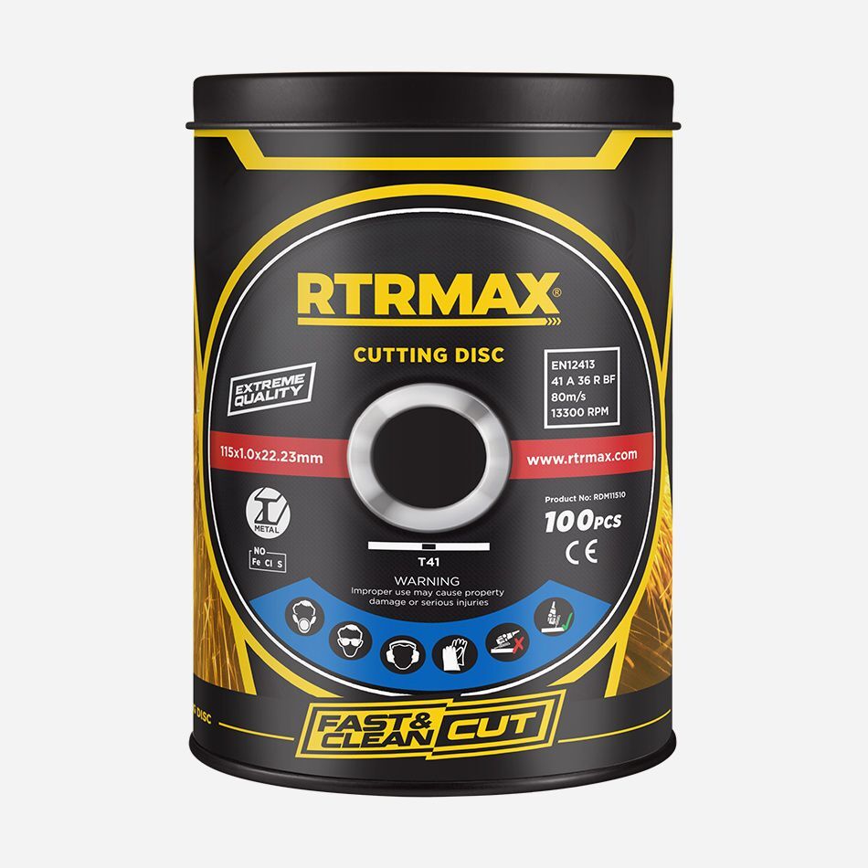 RDM11510 Metal-İnox İnce Kesici Disk 115 x 1.0 x 22 mm