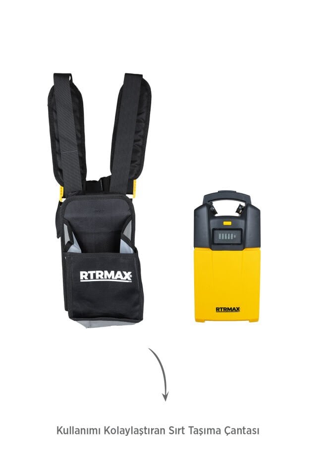 RTM9653 Şarjlı Çay Toplama Makinesi 25.2 V 10.4 Ah - Akü Dahil