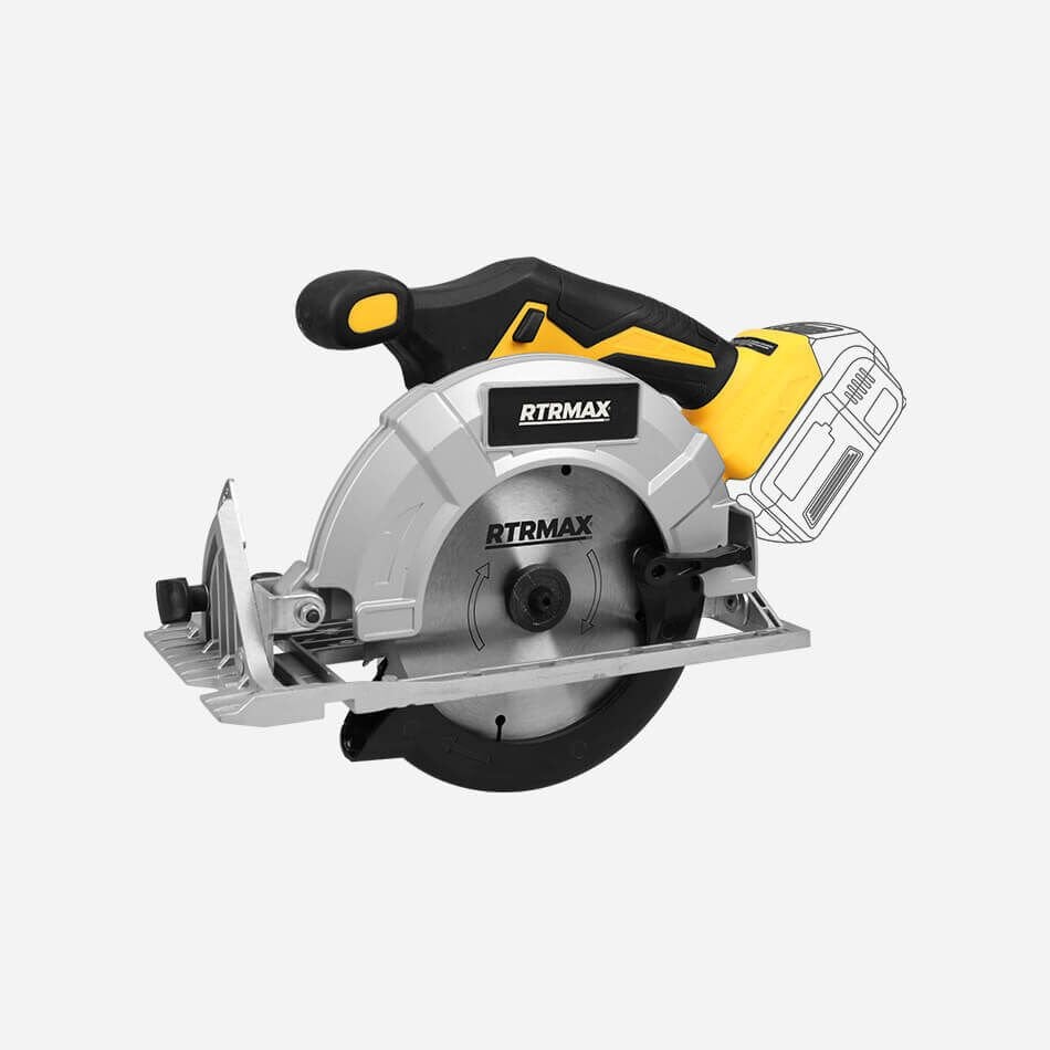 RTX2038B Şarjlı Daire Testere Kömürsüz 165 mm - Akü Hariç