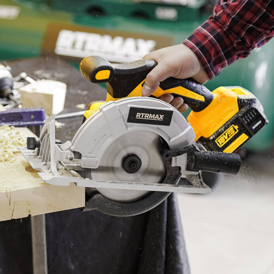 RTX2038B Şarjlı Daire Testere Kömürsüz 165 mm - Akü Hariç