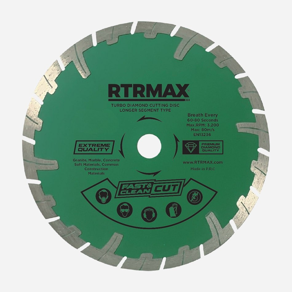 RES230 Turbo Elmas Testere Uzun Segmentli 230 x 22 mm