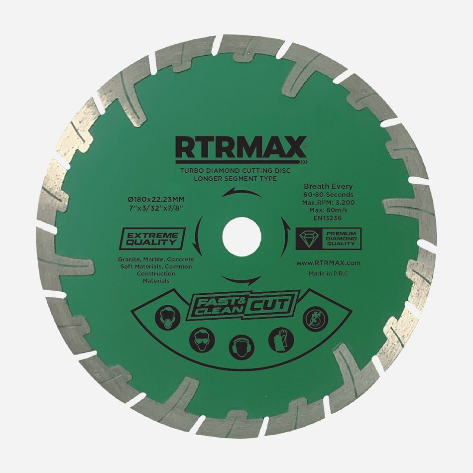 RES115 Turbo Elmas Testere Uzun Segmentli 115 x 22 mm