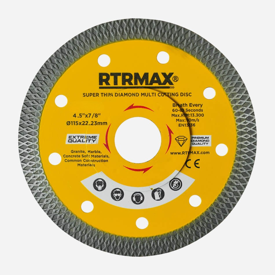 REP180 Çapraz Dişli Hassas Kesim İnce Elmas Testere 180 x 1.6 x 22 mm