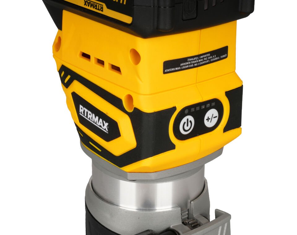 RTX2060B Şarjlı Formika Traşlama El Frezesi Kömürsüz - Akü Hariç