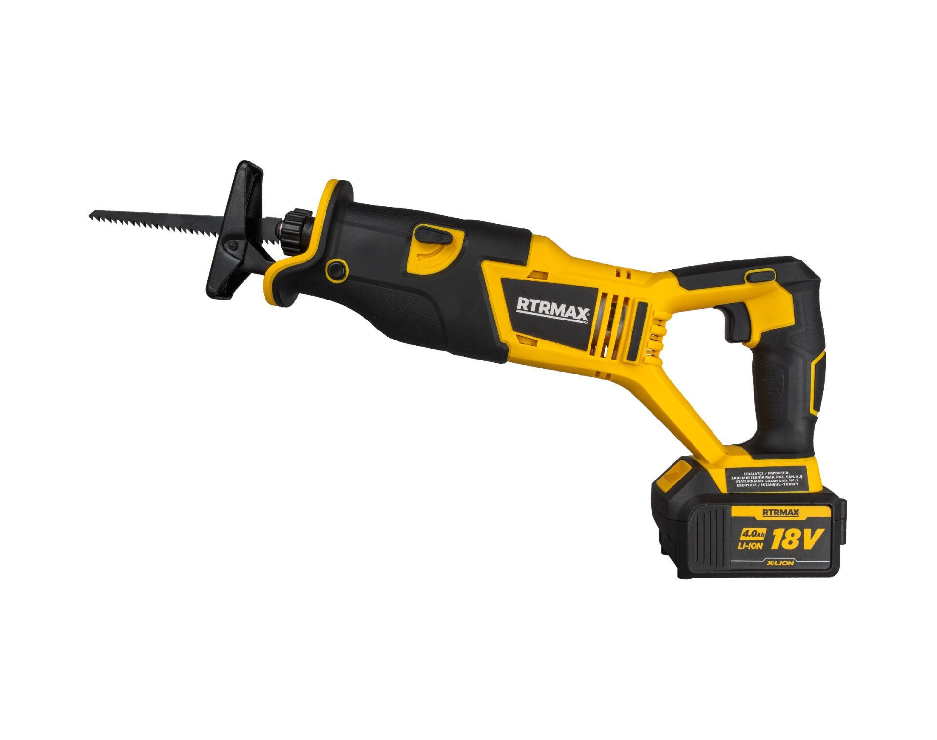 RTX1867B Şarjlı Tilki Kuyruğu Testere 22 mm Vargel - Akü Hariç