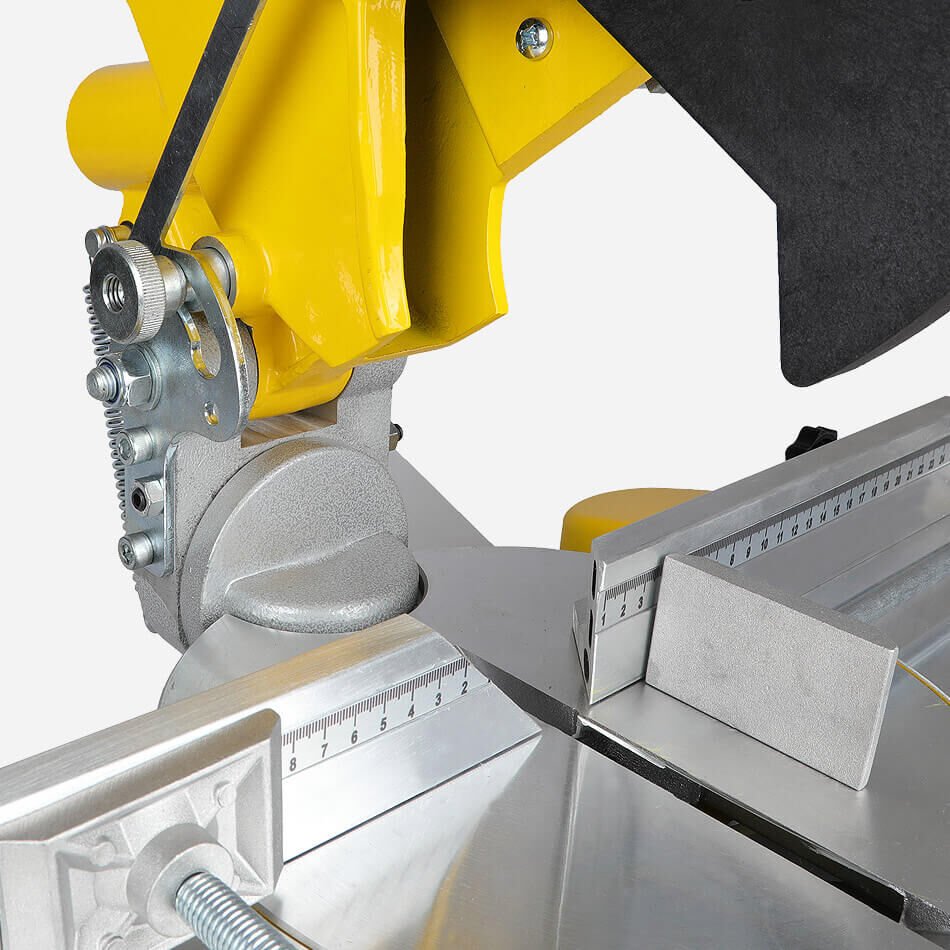 RTM636 Üstten Tablalı Yatarlı Gönye Testere Makinesi 1100 W 300 mm İndüksiyon Motorlu