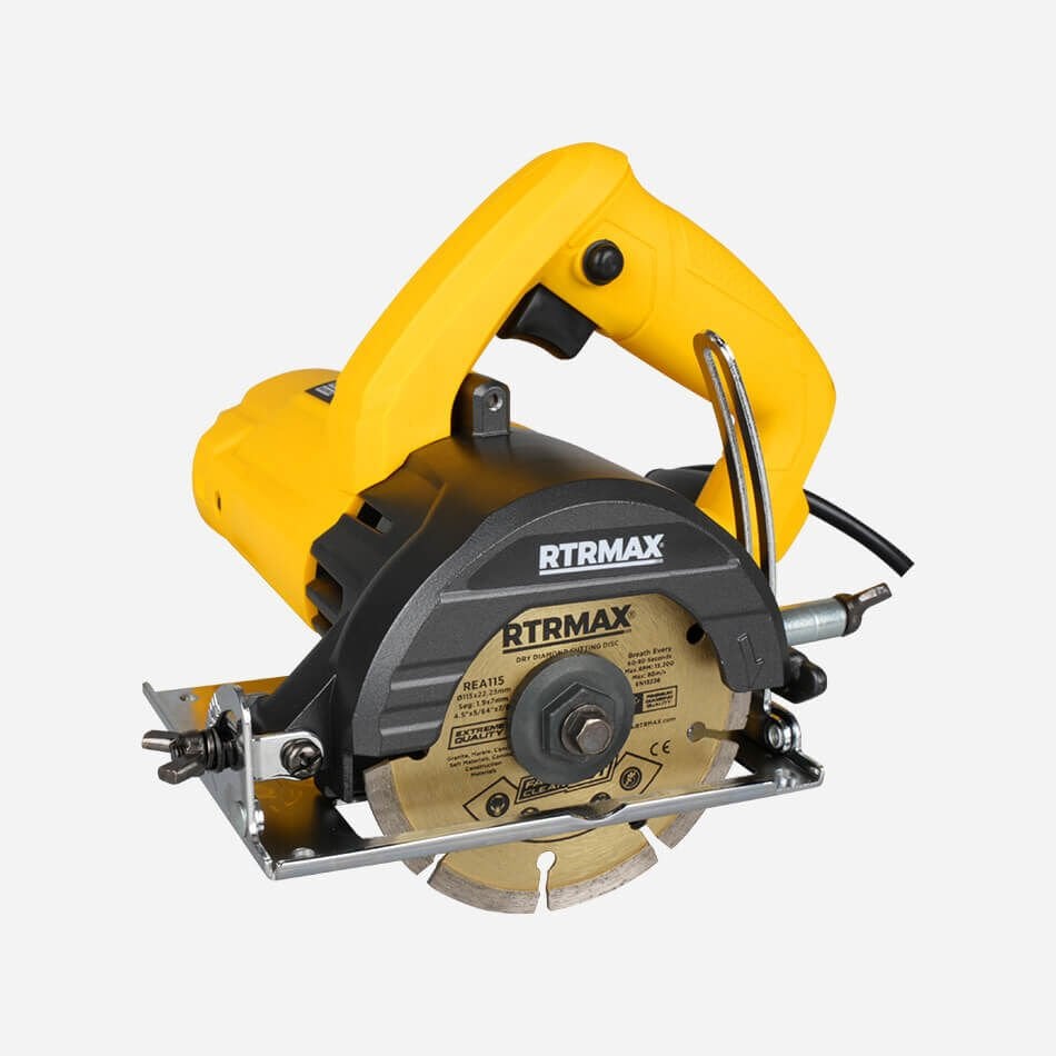 RTM3890 Sulu Mermer Kesme 45° Açılı Kesim 1400 W 115 mm (1 Adet Elmas Testere Hediyeli)